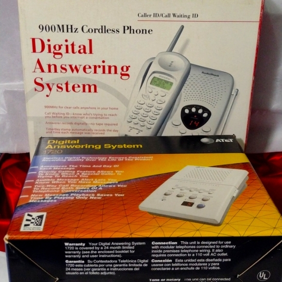 909 MHz Cordless Phone 🤳 Digital Answering System+ Tapeless Digital Ans. NWT - Picture 1 of 3